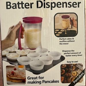 Batter Dispenser For Baking And No Mess!